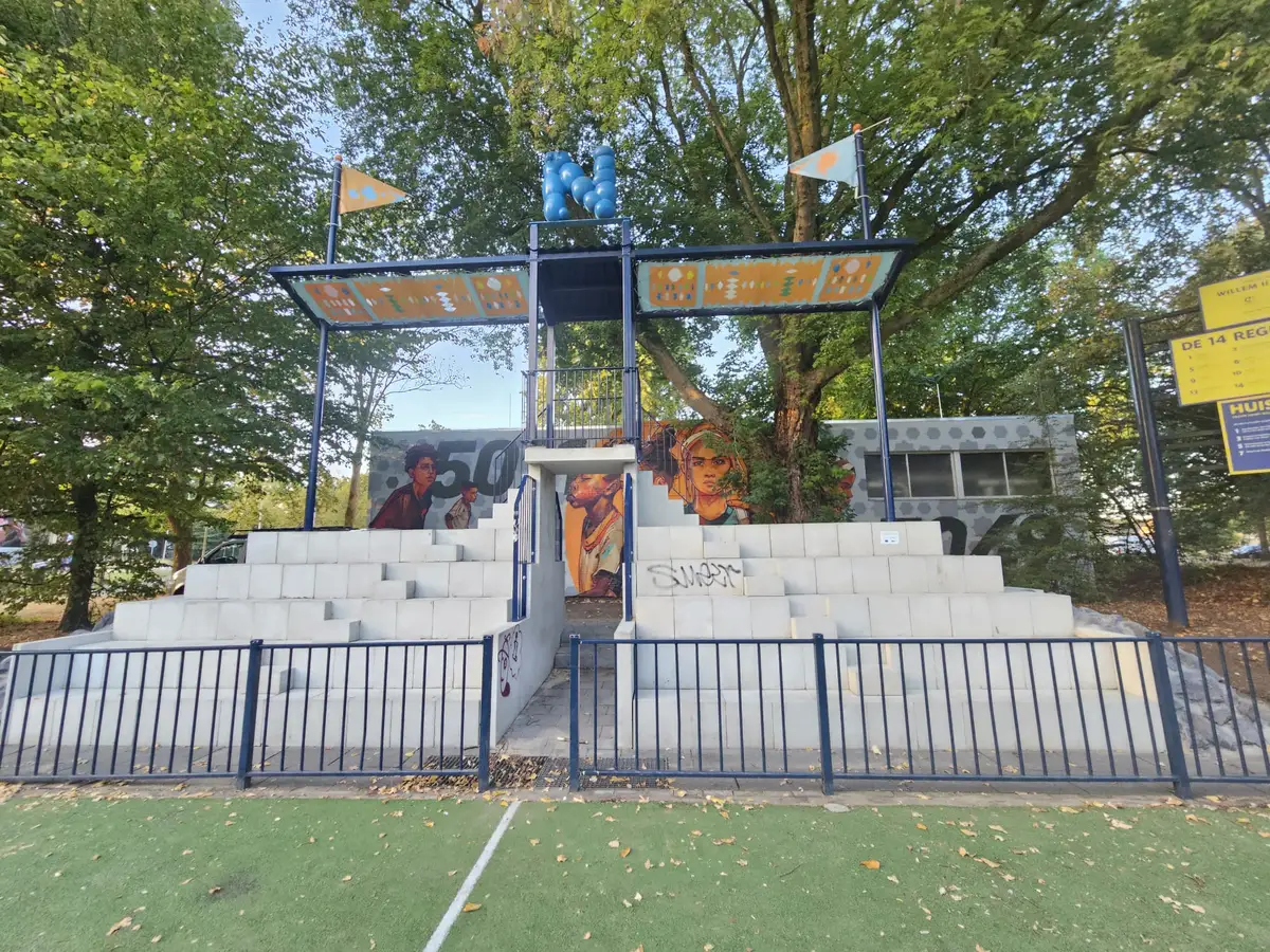 Tribune voor schilderwerk